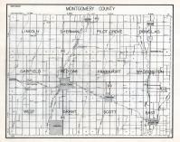 Montgomery County Map, Iowa State Atlas 1930c